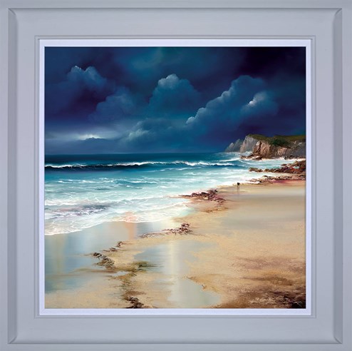 Twilight Walk by Philip Gray - Framed Embelished Canvas on Board
